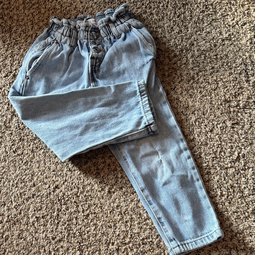 Kids Zara 2-3T Light Blue Denim Pants